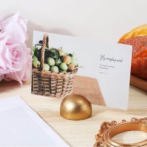 12pcs Round Table Number Stands, Modern Place Card Holders